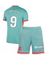 Atletico Madrid Alexander Sorloth #9 Venkovní dres pro děti 2024-25 Krátký Rukáv (+ trenýrky)